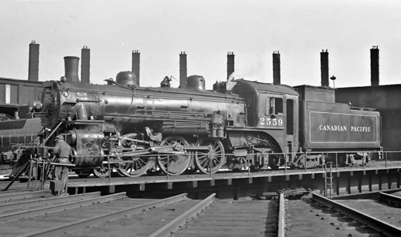 Image result for canadian pacific steam locomotives in manitoba