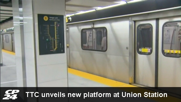 platform at union station