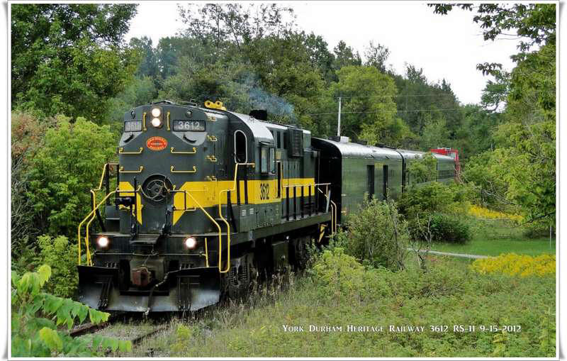 Canadian Railway Observations -YORK DURHAM HERITAGE RAILWAY